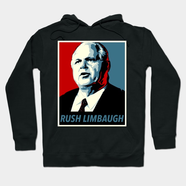 Rush Limbaugh RIP Hoodie by ris kingdom